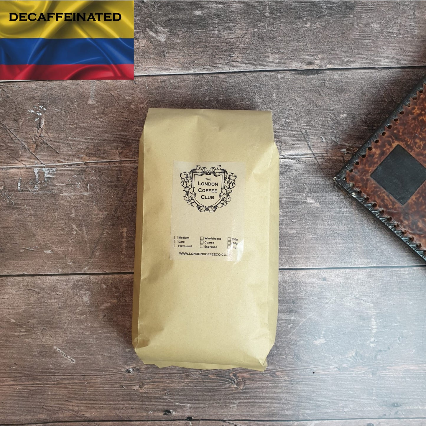 Colombia Decaffeinated (100% Arabica)