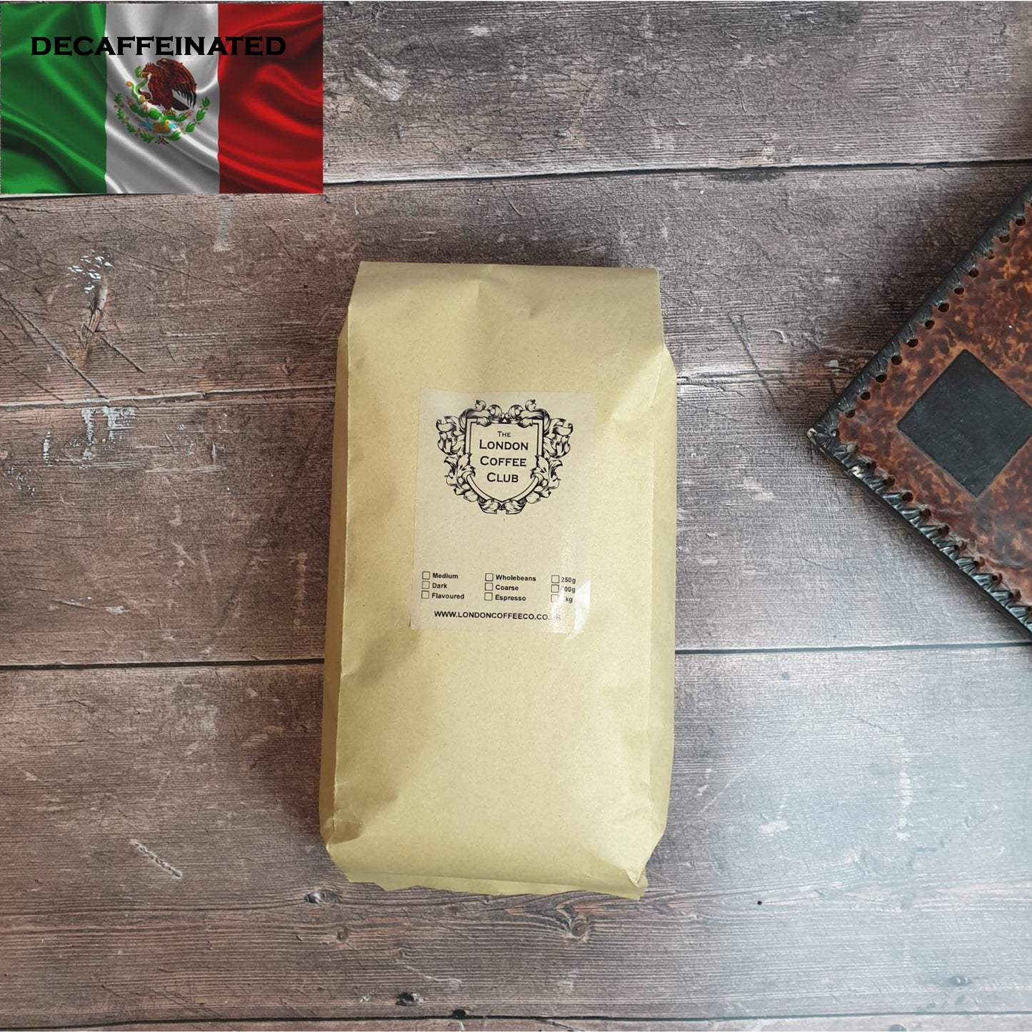 Mexico Mountain Water Process Decaffeinated (100% Arabica)